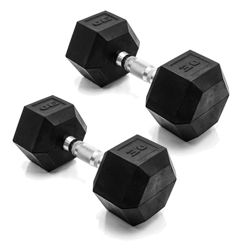 CAP Barbell Rubber Hex Dumbbell Set, 550-Pound - image 1