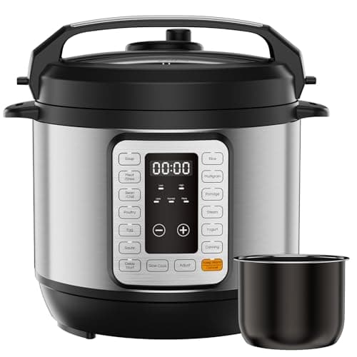 DUMOS Electric Pressure Cooker 16-in-1, 8QT Programmable Multi Cooker with 12 One