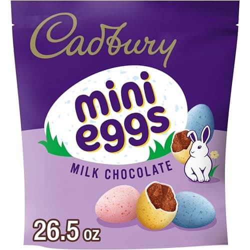 Cadbury Mini Eggs Milk Chocolate with Crisp Shell, 35.27 oz Bag - image 1
