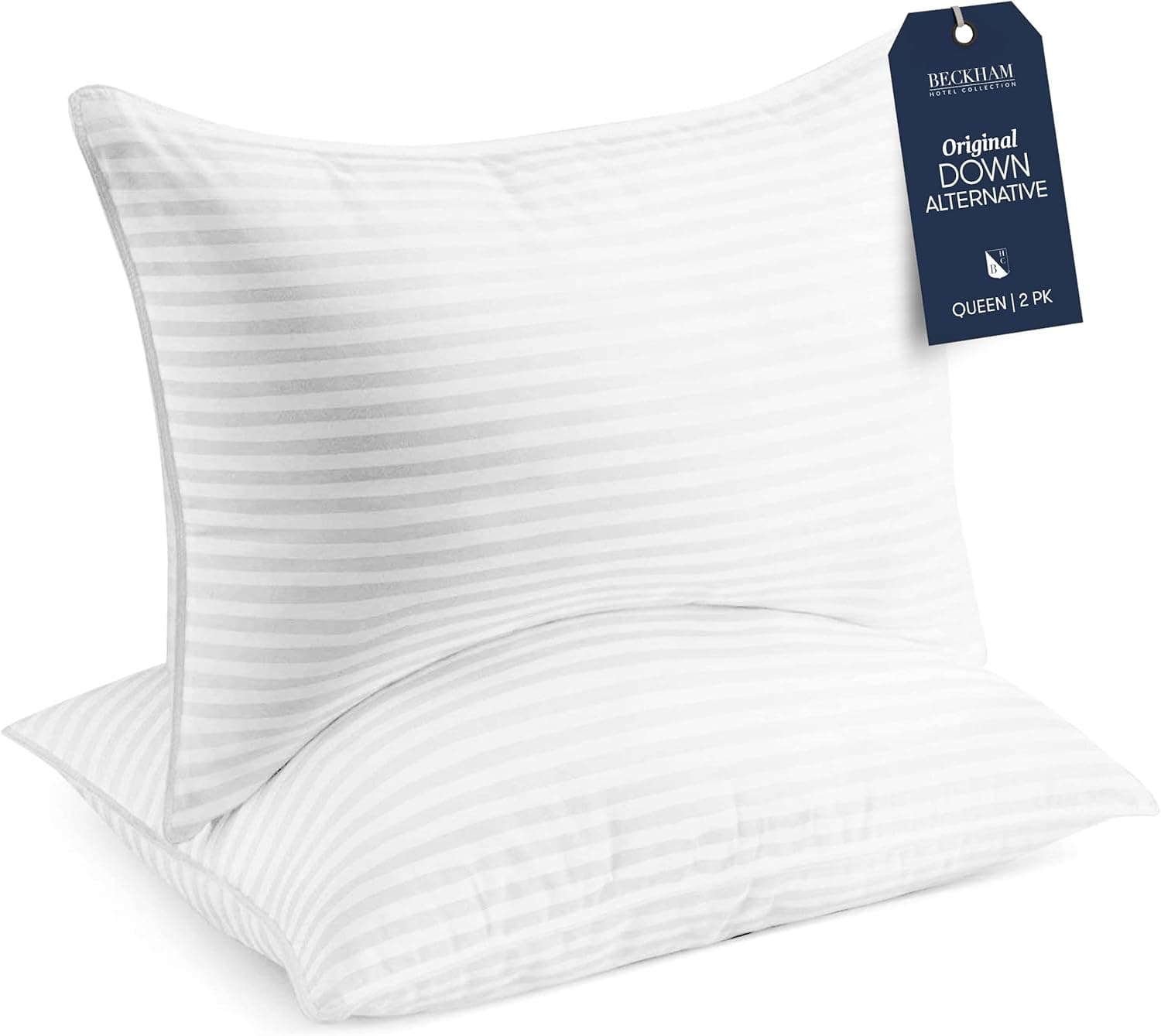 Beckham Hotel Collection Bed Pillows Standard/Queen Size Set of 2