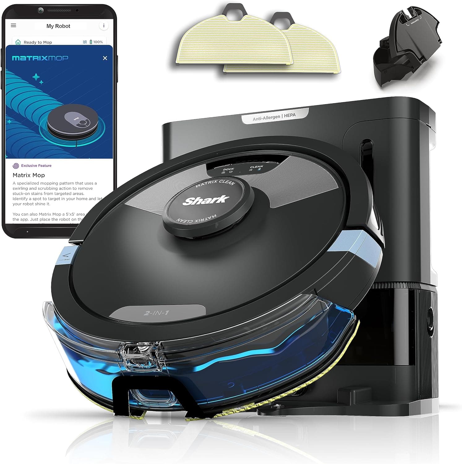 Shark Matrix Plus 2-in-1 Robot Vacuum & Mop - image 1