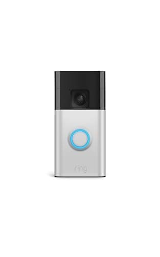 Ring Battery Doorbell, Home or business security with Head