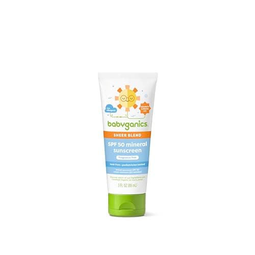 Babyganics SPF 50 Baby Sunscreen Lotion, 6 Oz - image 1