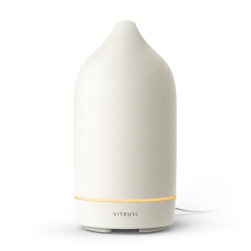 Vitruvi Stone Diffuser, Ceramic Ultrasonic Essential Oil Diffuser - image 1
