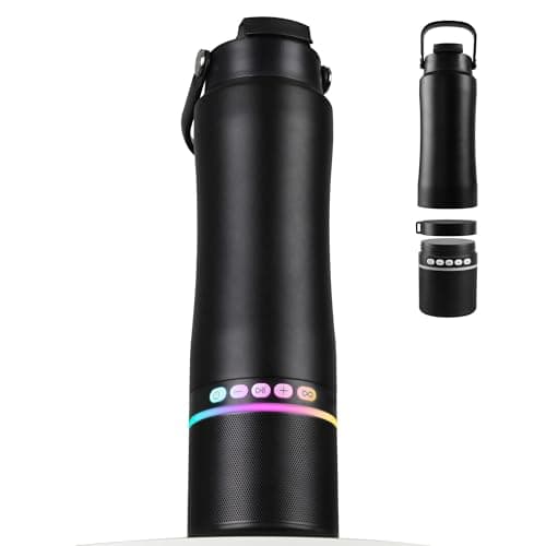 IceWater 3-in-1 Smart Water Bottle with Bluetooth Speaker (18 oz) - image 1