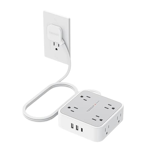 TESSAN Surge Protector Power Strip with 900J Surge Protection - image 1