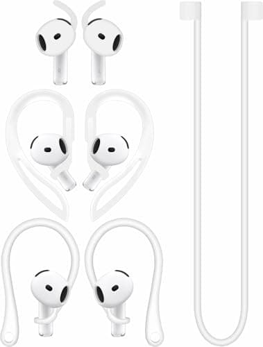 A-Focus Anti-Slip Silicone Ear Hook Wings for AirPods 4 - image 1