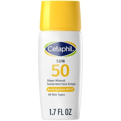 Cetaphil Sheer Mineral Sunscreen Face Liquid SPF 50 - image 1