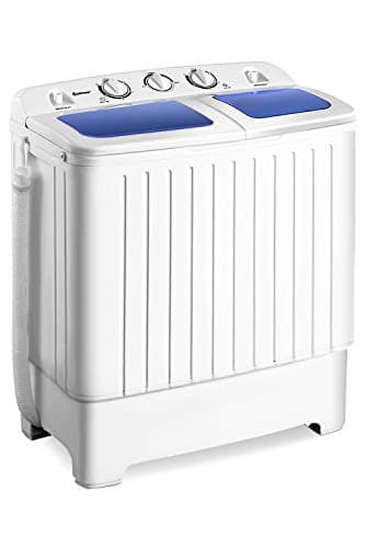 Giantex Portable Mini Compact Twin Tub Washing Machine 20lbs - image 1
