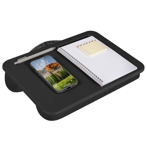LAPGEAR Compact Lap Desk – Black, Fits 14" Laptops - image 1