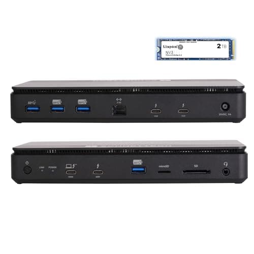 Sonnet Echo 13 Thunderbolt 5 SSD Dock 2TB NVMe 2.5GbE 8K Mac Windows USB4 - image 1