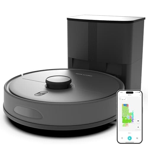 eitton Robot Vacuum and Mop Combo, 6000Pa Strong Suction