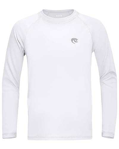BALEAF Boys UPF 50+ Long Sleeve Rash Guard - image 1
