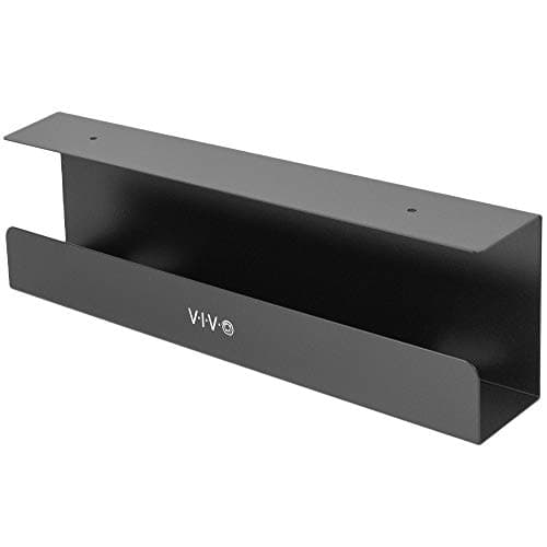 VIVO Under Desk 17-Inch Cable Management Tray, Black - image 1