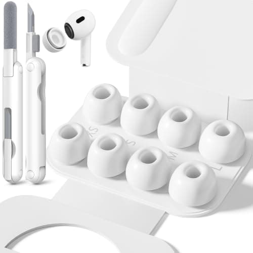 10 Best AirPods Pro 2 Replacement Ear Tips of 2026 (Memory Foam & Silicone)