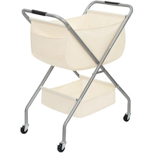 Yastouay Rolling Laundry Hamper Cart with Wheels - image 1