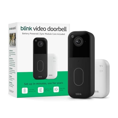 Blink Video Doorbell (newest model) – Head-to-toe HD view