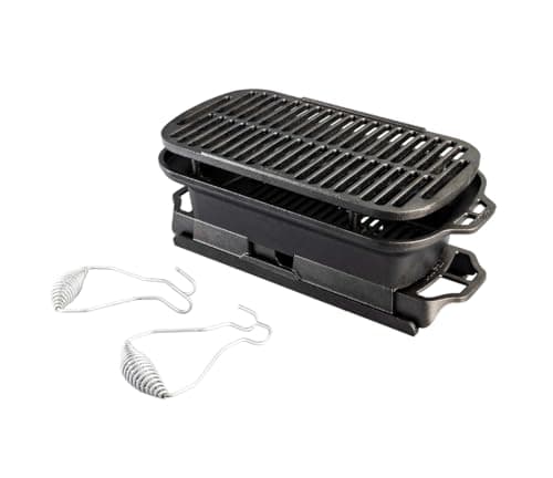 Lodge Sportsman's Pro Cast Iron Hibachi Grill - image 1