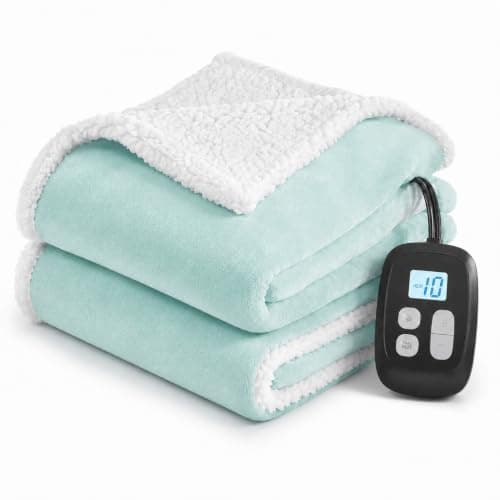 LaffyLo Electric Heated Blanket Full Size 72 x 84