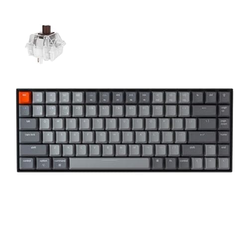 Keychron K2 V2 Wireless Mechanical Keyboard (Gateron Brown, Hot-Swappable) - image 1
