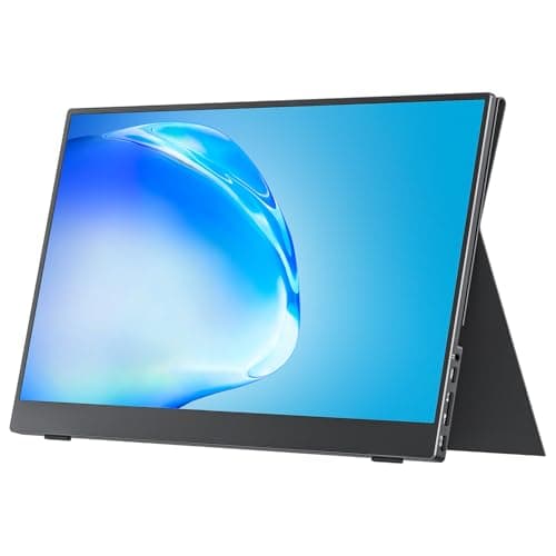 cocopar Portable Monitor 15.6 Inch 1080P FHD 60Hz 85% sRGB Travel Monitor with Speaker HDMI USB