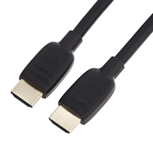 Amazon Basics Ultra High Speed HDMI 2.1 Cable, 48Gbps, 8K at 60Hz, 4K at 120Hz, Dolby Vision, eARC, 6 Foot, Black - image 1