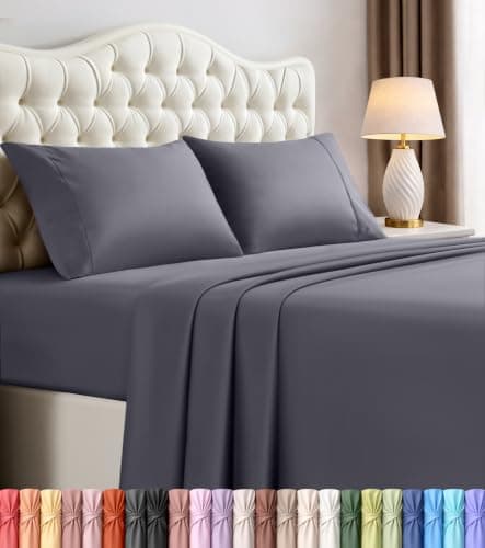Queen Size Sheet Set – 4 Piece Bed Sheets