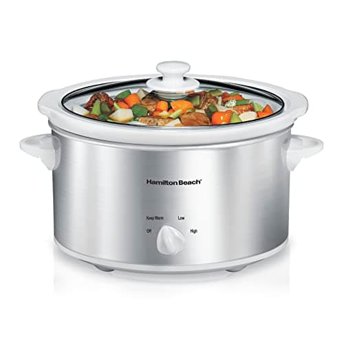 Hamilton Beach 4-Quart Slow Cooker with 3 Cooking Settings - image 1