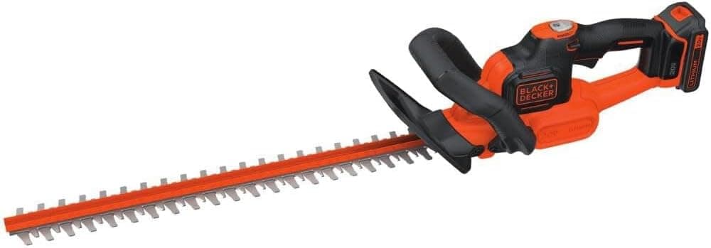 BLACK+DECKER 20V MAX Cordless Hedge Trimmer POWERCUT 22-Inch (LHT321) - image 1