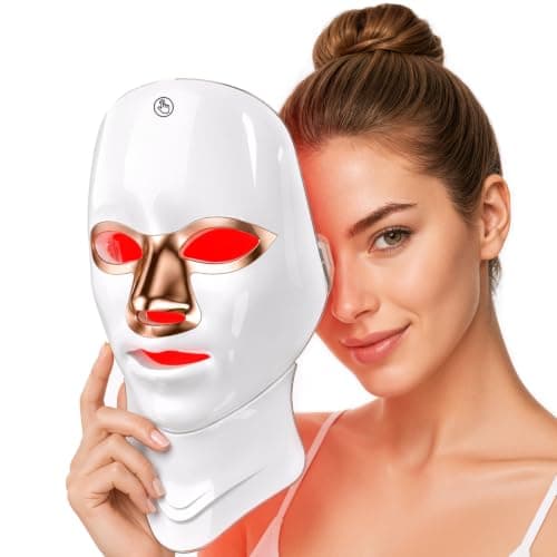 Red Light Therapy Mask for Face & Neck, Full Face Coverage