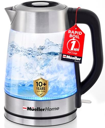 MUELLER HOME Rapid Boil Electric Tea Kettle 1.8L - image 1