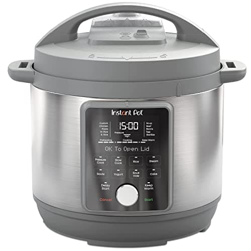Instant Pot, 6-Quart Whisper Quiet 9-in-1 Electric Pressure Cooker
