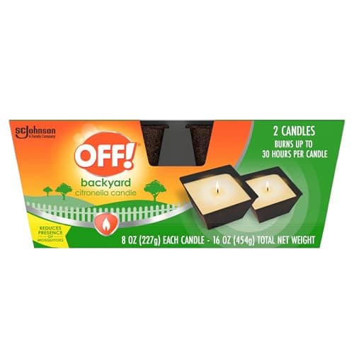 Glade Outdoor Scented Candle Citronella & Cedar 2-Pack - image 1