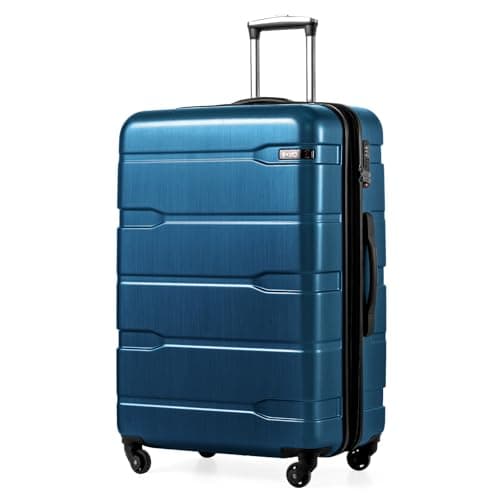 Coolife Expandable Hardside 28-Inch Checked Luggage - image 1