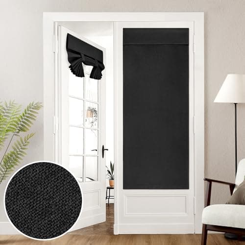 HOMEIDEAS Blackout Curtains with Velcro Seal Strip - image 1