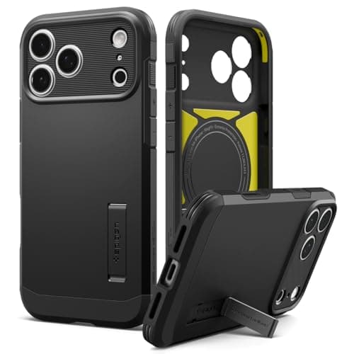 Spigen Tough Armor T MagFit for iPhone 17 Pro / 18 Pro Case, Black - image 1