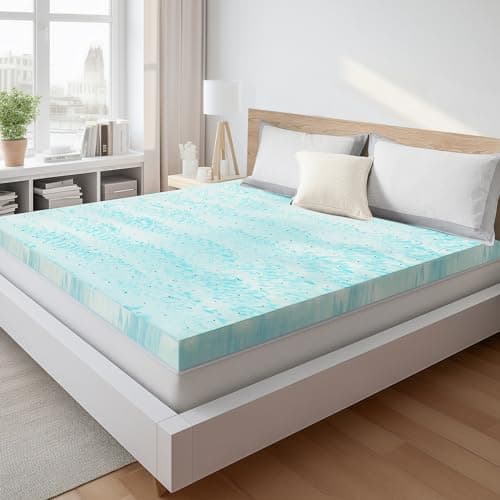 Sweetnight 4-Inch Cooling Gel Memory Foam Topper - image 1