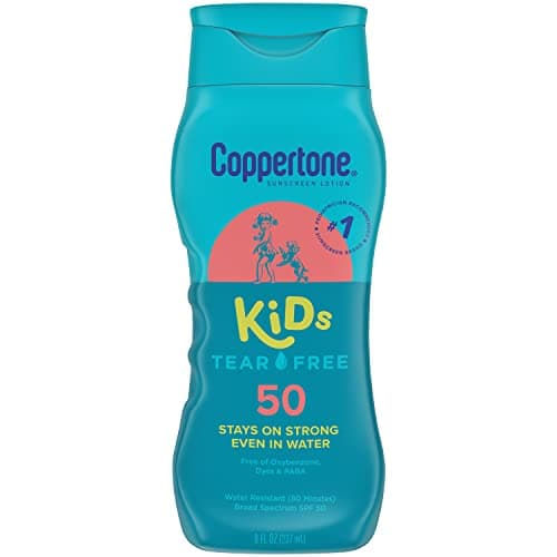 Coppertone Kids SPF 50 Tear Free Sunscreen Lotion, 8 Oz - image 1