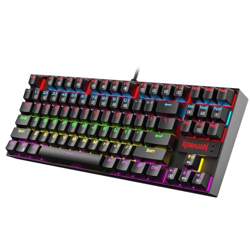 Redragon K552 KUMARA TKL Mechanical Keyboard (Red Switch) - image 1