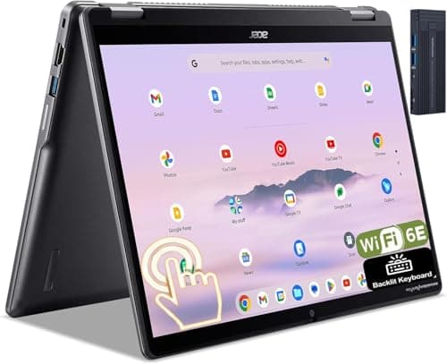 Acer Chromebook Spin 514 (AMD Ryzen 3 7320C, 8GB, 64GB) - image 1