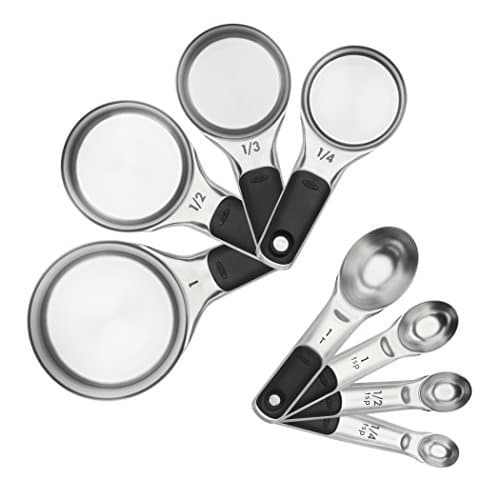 OXO Good Grips Stainless Steel Measuring Cups and Spoons 8-Piece Set - image 1