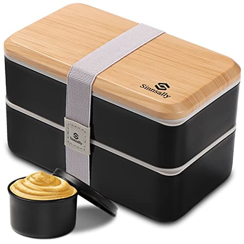 Sinnsally Bento Box Adult Lunch Box 47oz - image 1