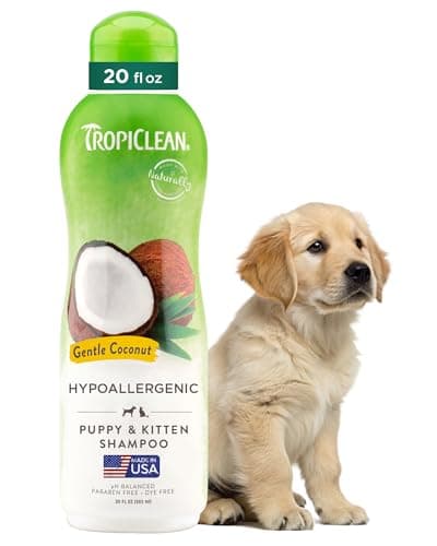 TropiClean Gentle Coconut Hypoallergenic Puppy & Kitten Shampoo - image 1