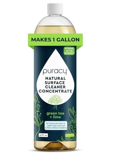 Puracy Multi-Surface Cleaner Concentrate, Green Tea & Lime (16 oz) - image 1