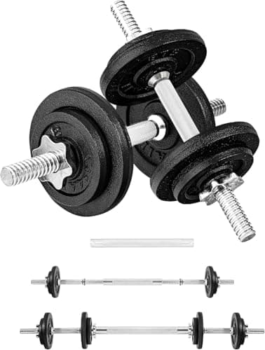 Yes4All Adjustable Dumbbell Set with Connector, 60 lbs - image 1