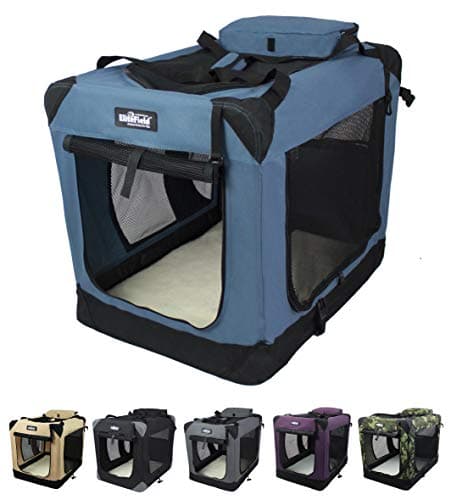 EliteField 3-Door Folding Soft Dog Crate - image 1