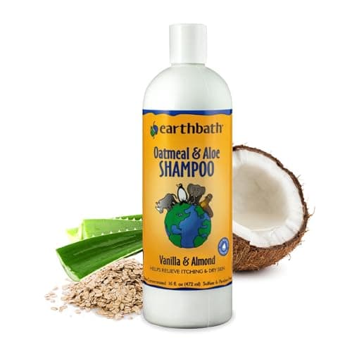Earthbath Oatmeal & Aloe Dog Shampoo, Vanilla & Almond - image 1