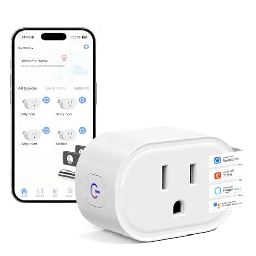 Smart Plug, MOOEGG 2.4GHz WiFi Smart Outlet