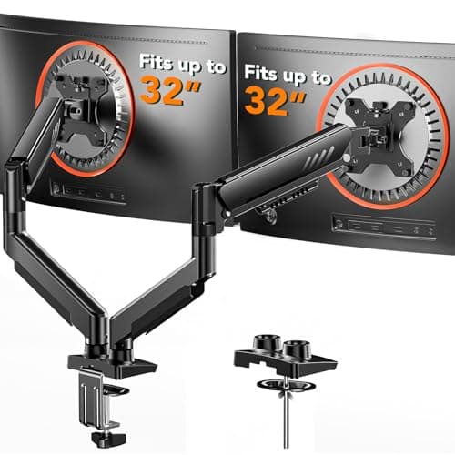 ErGear Dual Monitor Arm, Full Adjustable Monitor Mount for 13