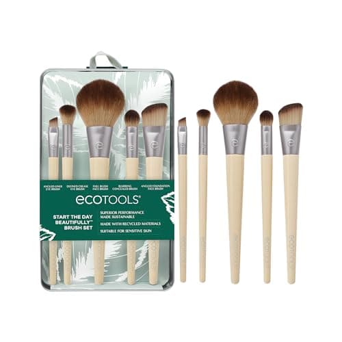 EcoTools Start The Day Beautifully Makeup Brush Set (6 Piece) - image 1
